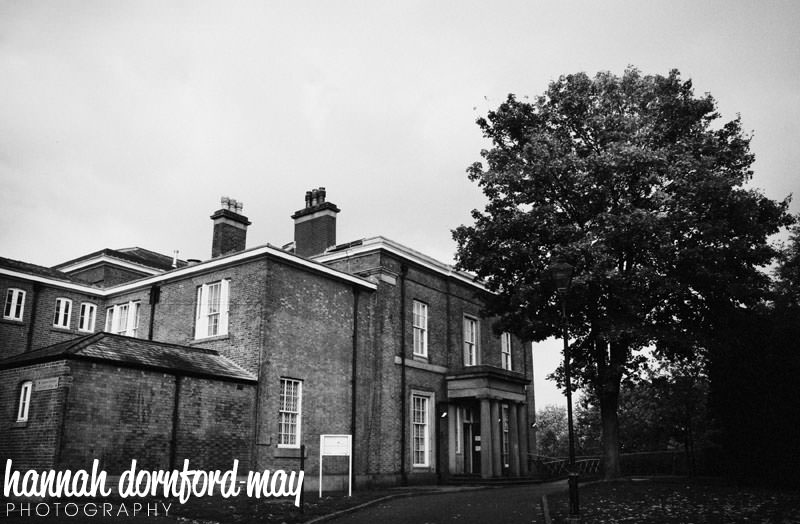 An intimate wedding…
